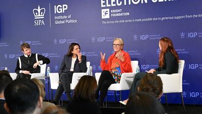 Panelists discuss the role of women voters in the 2024 election