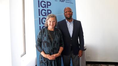 Ambassador Victoria Nuland and Martin Kimani