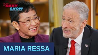 Maria Ressa on the Daily Show