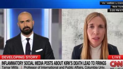 Tamar Mitts on CNN