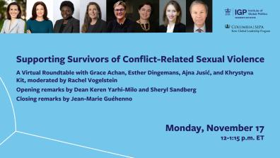 Supporting Survivors of CRSV