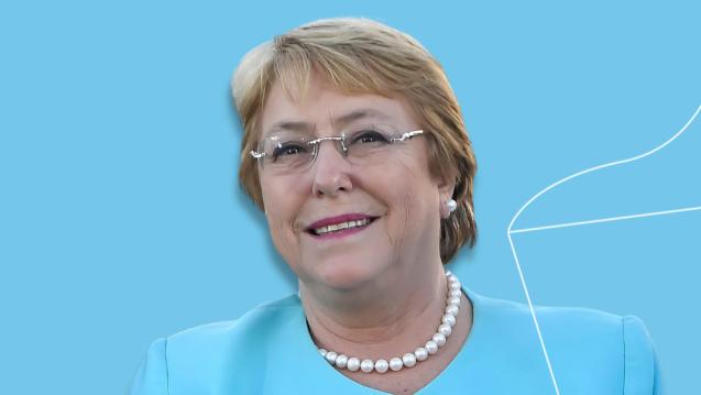 Headshot of Michelle Bachelet