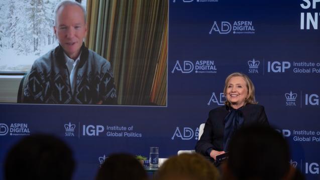 spotlight Interview with Hillary Rodham Clinton and Eric Schmidt
