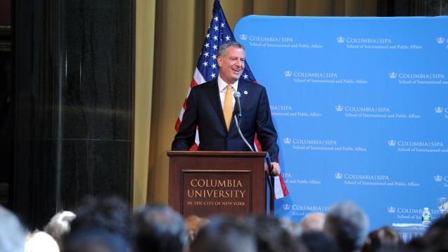 Mayor Bill de Blasio