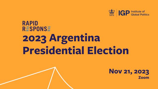 2023 Argentina Presidential Election