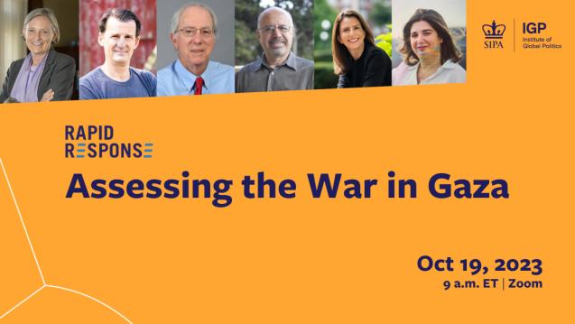 Assessing the War in Gaza