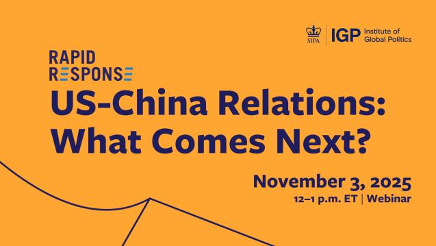 US-China Relations