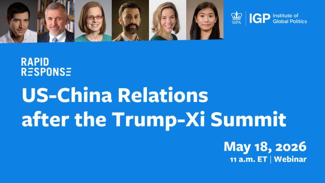 US-China Relations