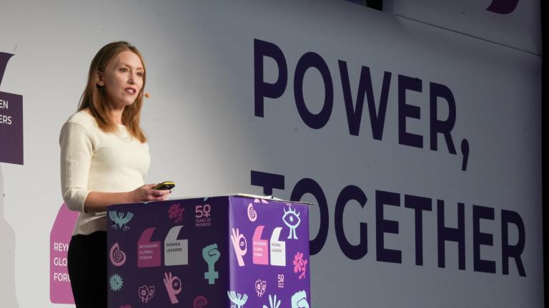 Rachel Vogelstein at the Reykjavik Global Forum