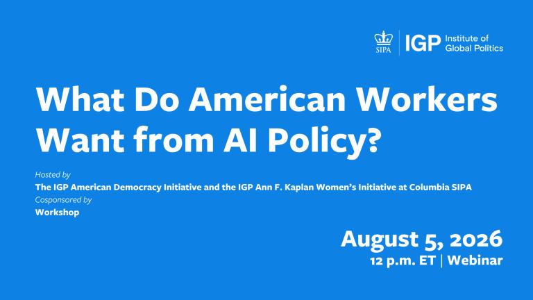What Workers Want from AI