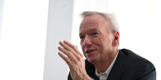 Eric Schmidt discussed AI and its impact on national security at a March 2024 workshop at SIPA.