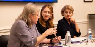 Susana Malcorra roundtable
