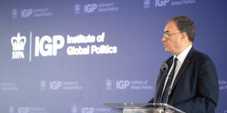 IGP Hosts Bank of England Governor to Discuss Central Bank Independence