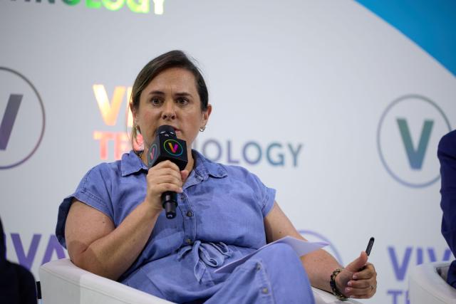Jen Weedon at Viva Technology Conference
