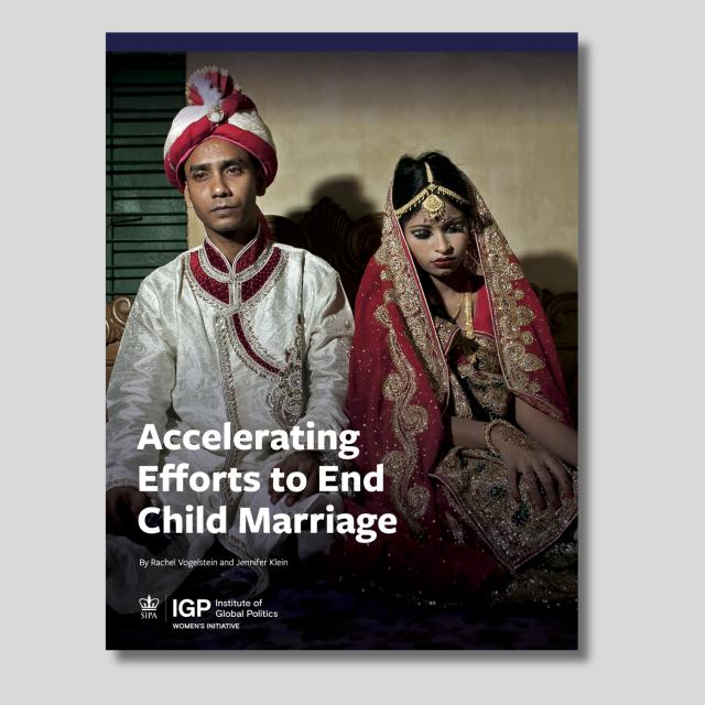 Accelerating Efforts to End Child Marriage